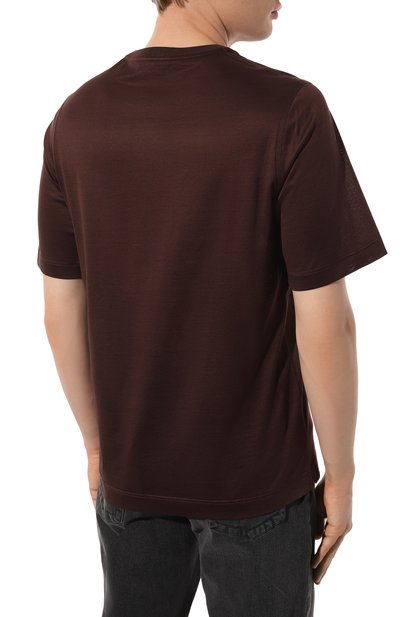 Хлопковая футболка ZILLI, арт. TSR02FM0110VBLE00, фото 4