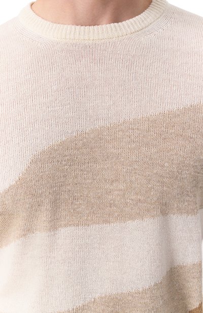 Джемпер изо льна и хлопка CORNELIANI, арт. 25M578-2525157, фото 5