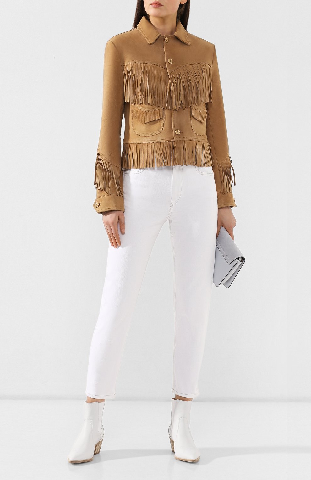 Замшевая куртка POLO RALPH LAUREN, арт. 211753202, фото 2