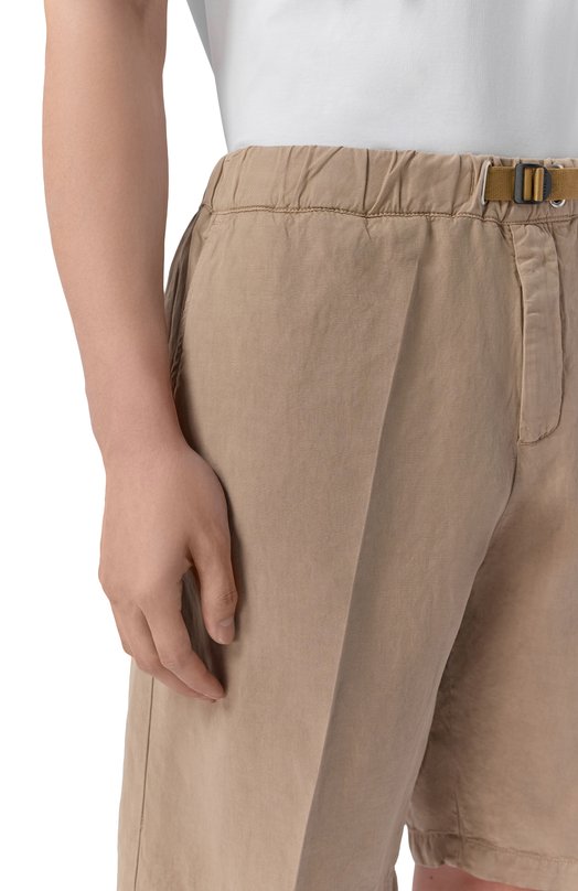 Шорты из лиоцелла и хлопка White Sand 26SU51/80 Бежевый  26SU51/80 Фото 5