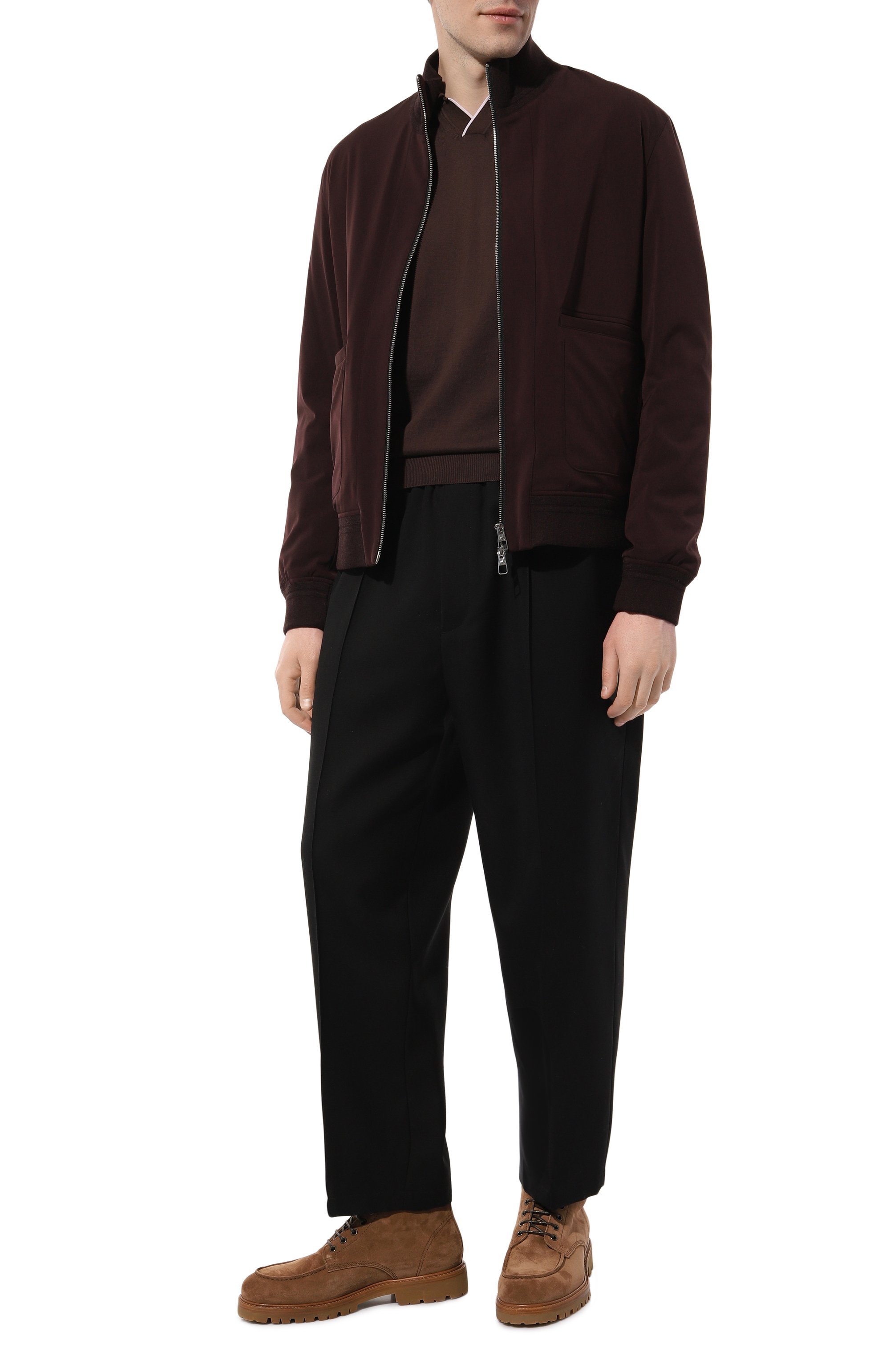 Замшевые ботинки BRUNELLO CUCINELLI, арт. MZUPEAY787, фото 2