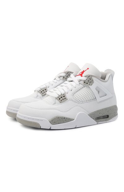 Кеды air jordan 4 retro white oreo NIKELAB, арт. CT8527-100, фото 1