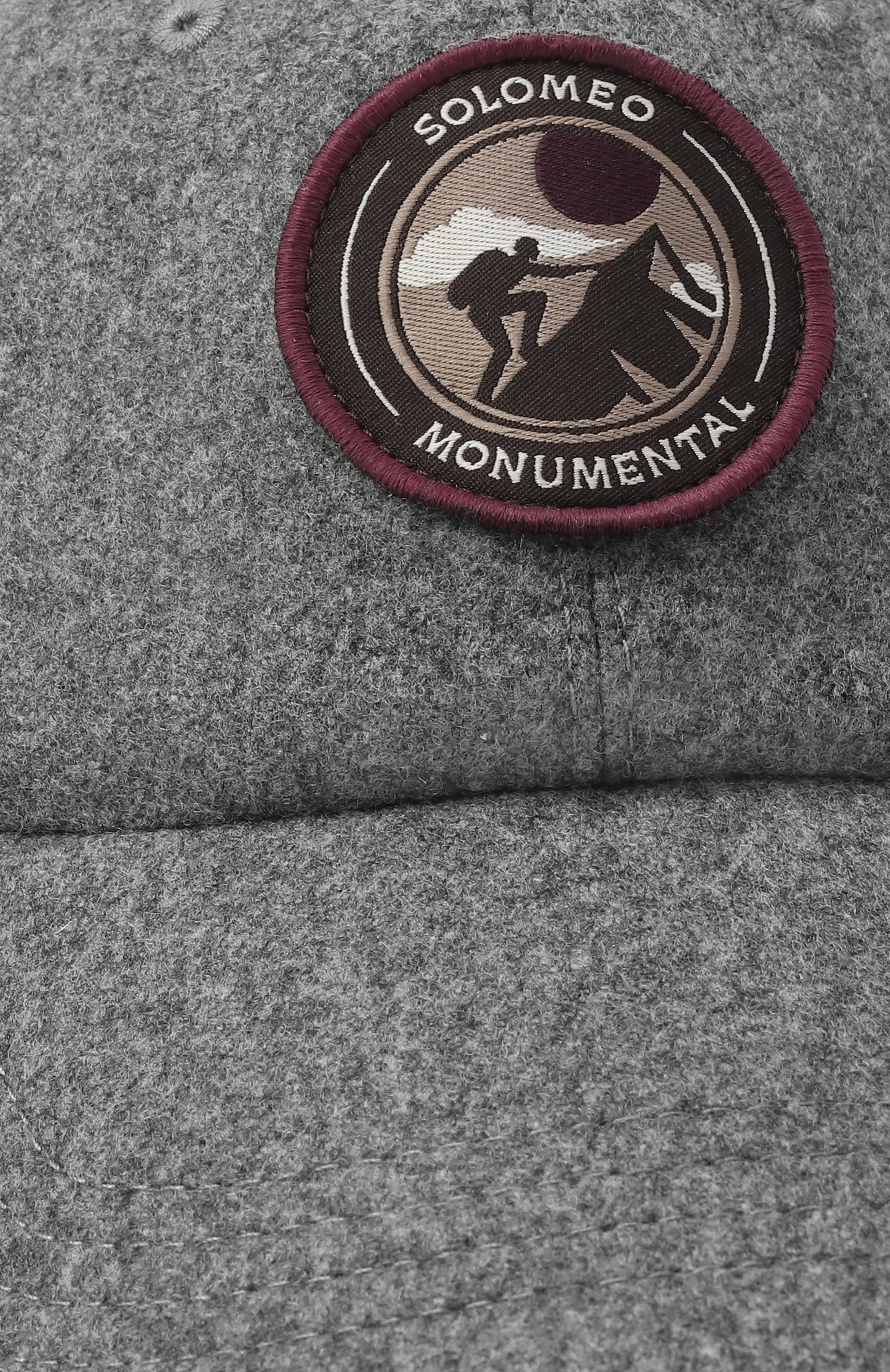 Шерстяная бейсболка BRUNELLO CUCINELLI, арт. B038PW330A, фото 3