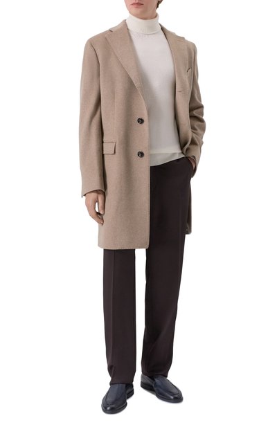 Кожаные лоферы malibu SANTONI, арт. MGAG1882900TSEPR, фото 2