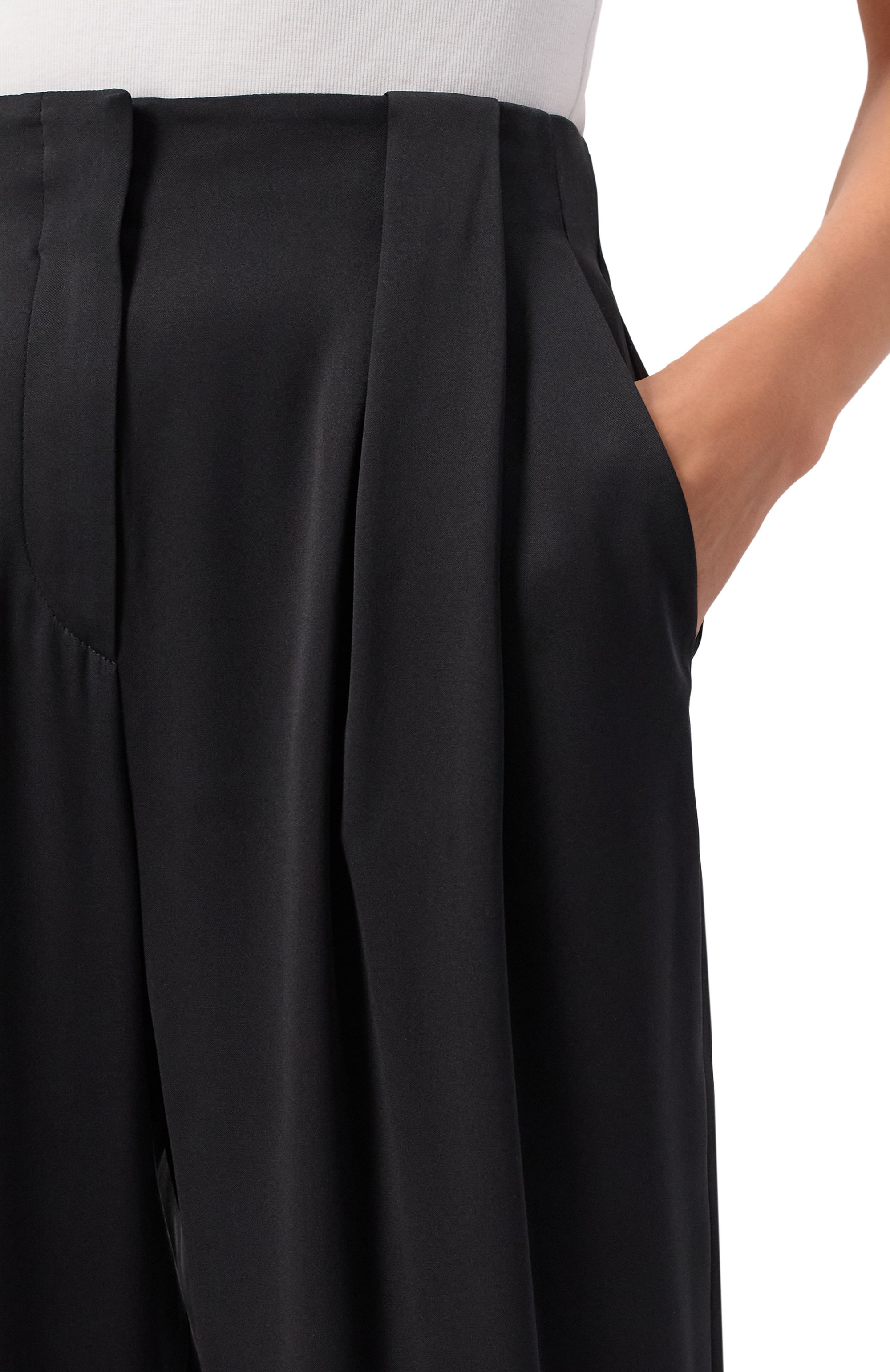 Шелковые брюки GIORGIO ARMANI, арт. GW001564/TE10101, фото 5