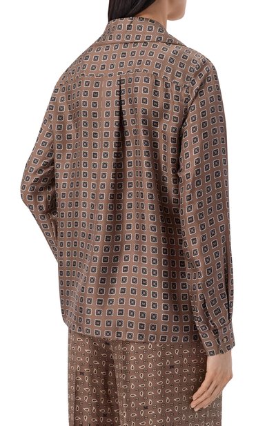 Шелковая рубашка MAX MARA, арт. MXMDISC0, фото 4