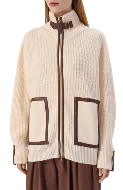 Кардиган из шерсти и кашемира MAX AND MOI, арт. H25GELAIA, фото 3