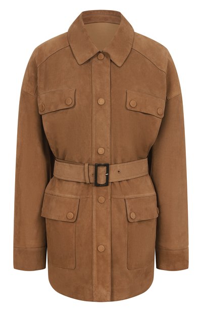 Женский замшевый жакет YVES SALOMON, арт. 24EYV21982AVXX/A2234