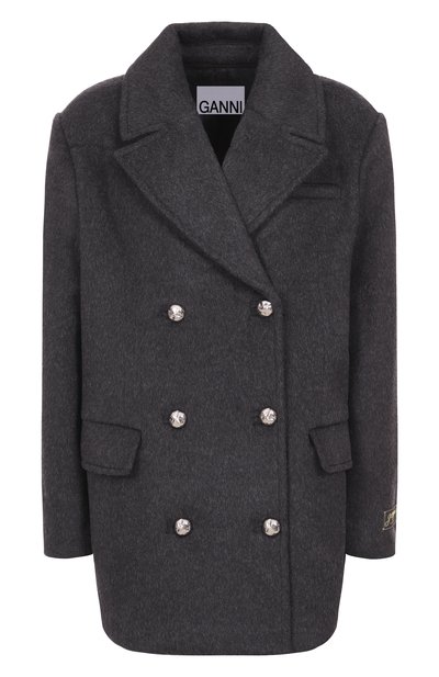 Женский шерстяное полупальто GANNI, арт. W0567