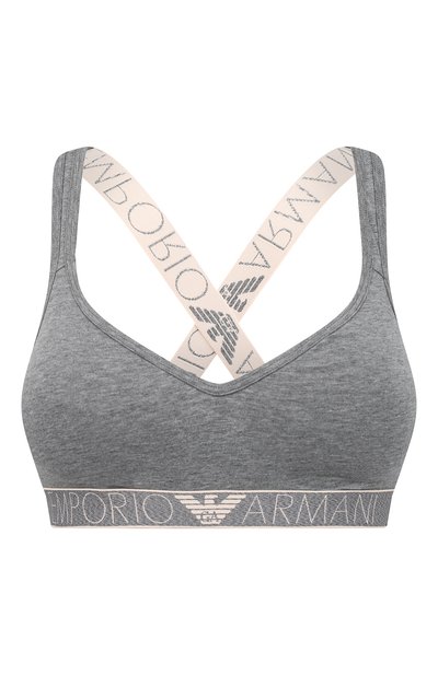 Женский хлопковый бюстгальтер EMPORIO ARMANI, арт. 163995/0A317