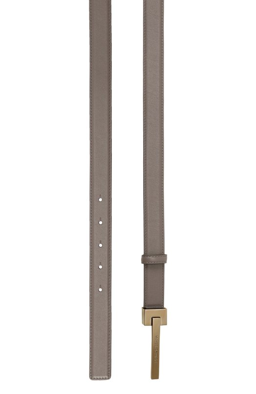 Кожаный ремень Dolce & Gabbana BC4870/AV956 Серый  BC4870/AV956 Фото 3