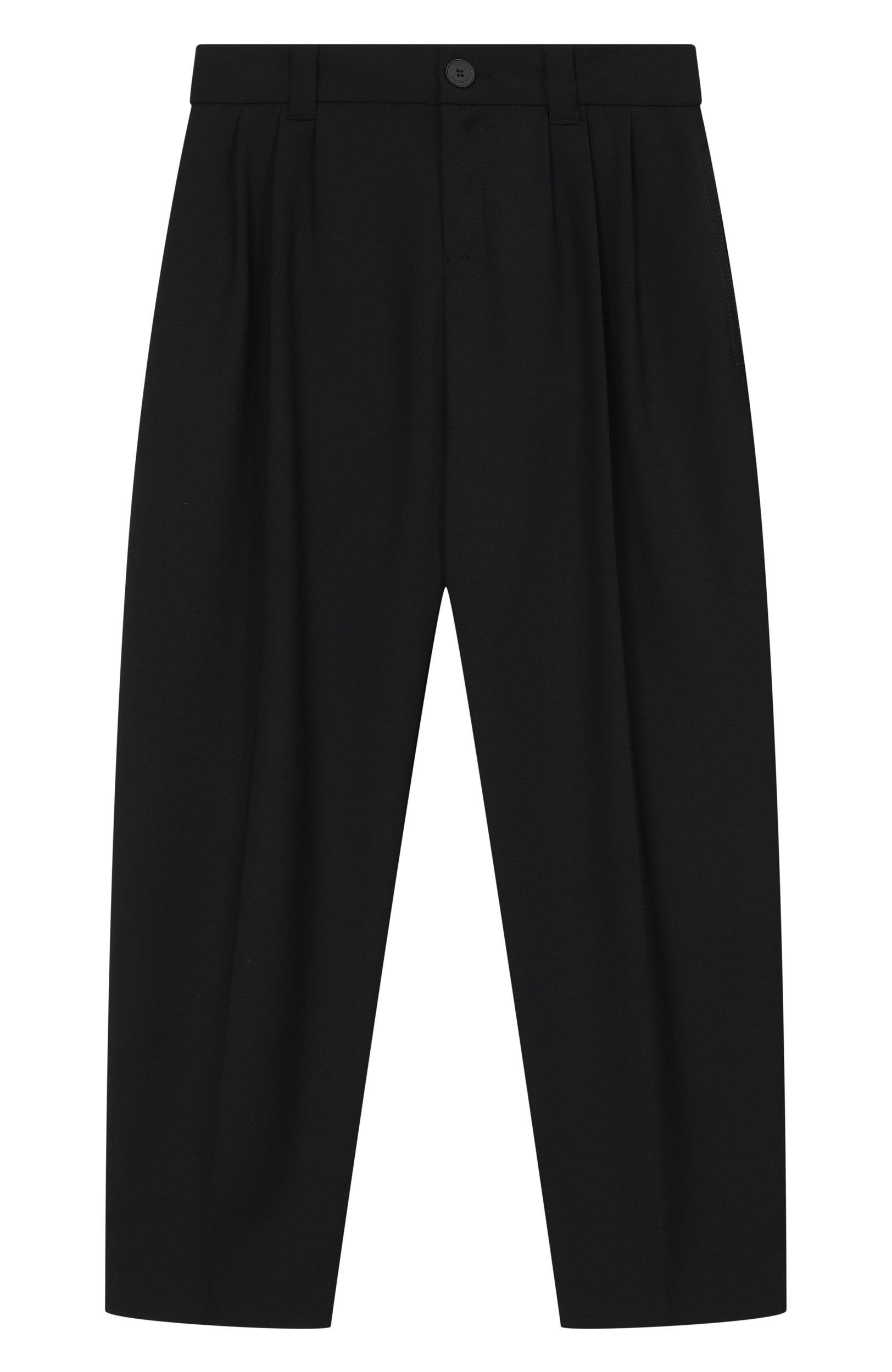 Брюки GIVENCHY черного цвета по цене 62450 руб., арт. H31446, фото 1 Брюки GIVENCHY, арт. H31446, фото 1