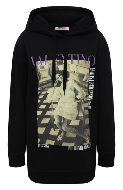 Хлопковое худи VALENTINO, арт. XB0MF17J75N, фото 1