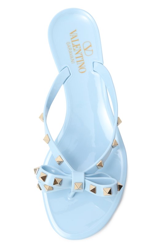 Шлепанцы Rockstud Valentino 7W2S0552/PVS Голубой  7W2S0552/PVS Фото 6
