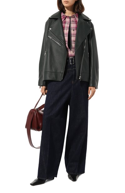 Рубашка из хлопка и льна ISABEL MARANT ETOILE, арт. 23ACH0072FA-A3I07E, фото 2