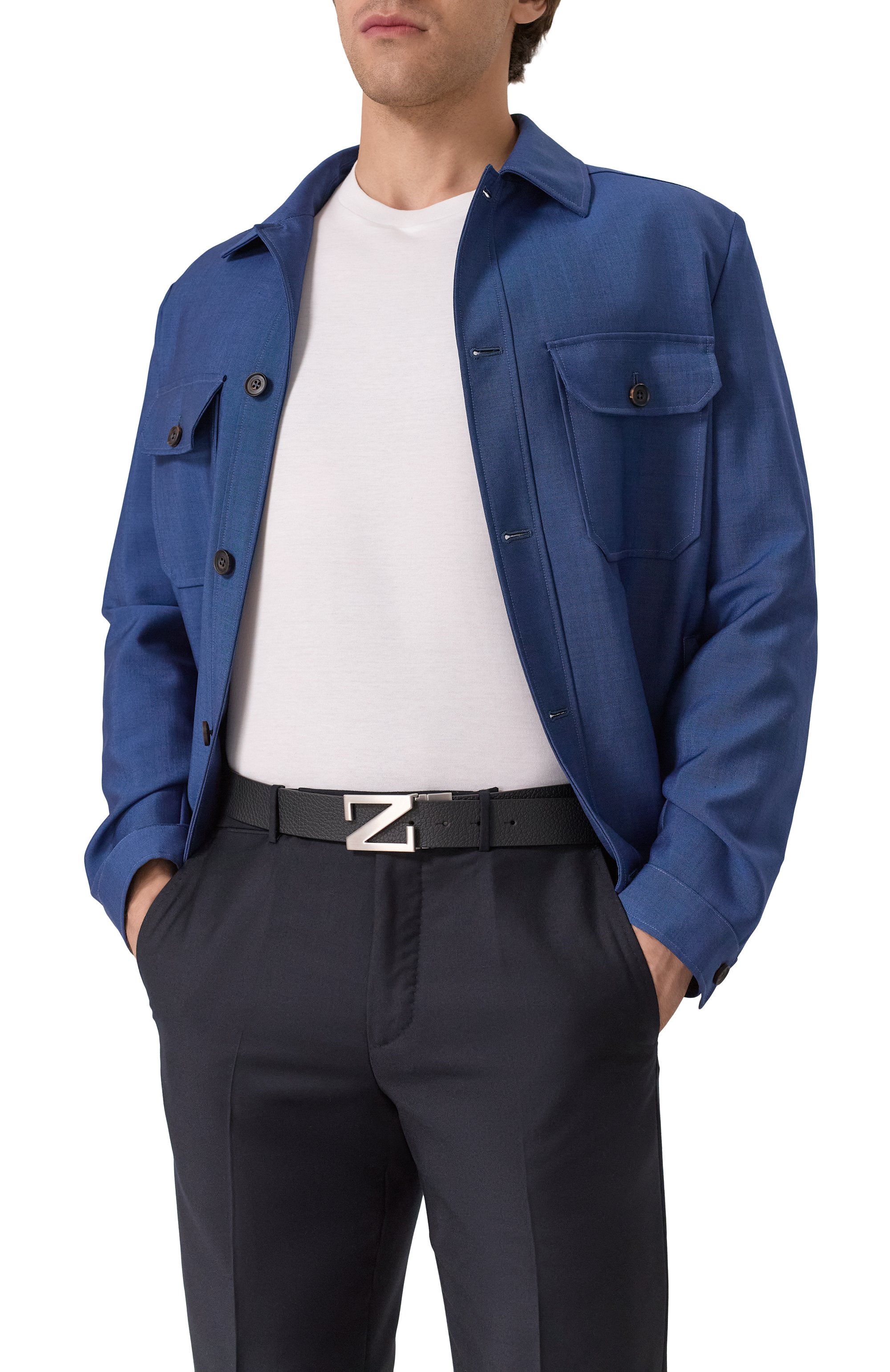 Двусторонний ремень ZEGNA, арт. B027AZ/LHB0V, фото 3