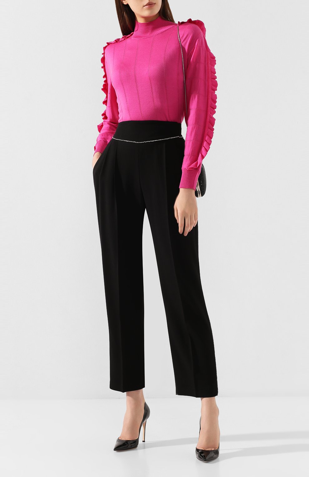 Брюки из вискозы MSGM, арт. 2742MDP112X 195614, фото 2