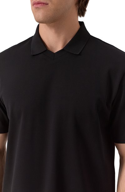 Хлопковое поло HUGO, арт. 50542770, фото 5