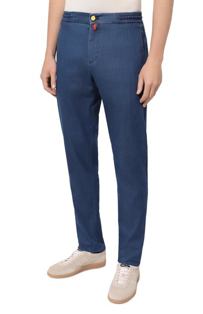 Джинсы KITON синего цвета по цене 99500 руб., арт. UPLACK0619D, фото 3 Джинсы KITON, арт. UPLACK0619D, фото 3