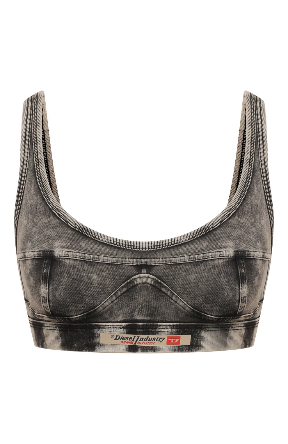 Бра-топ DIESEL серого цвета по цене 5275 руб., арт. A14319/0SHAN, фото 1 Бра-топ DIESEL, арт. A14319/0SHAN, фото 1