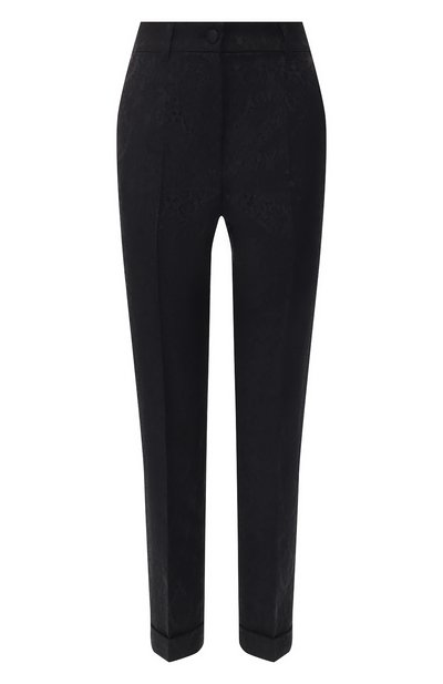 Женские брюки с отворотами DOLCE & GABBANA, арт. FTBDAT/FJRDK