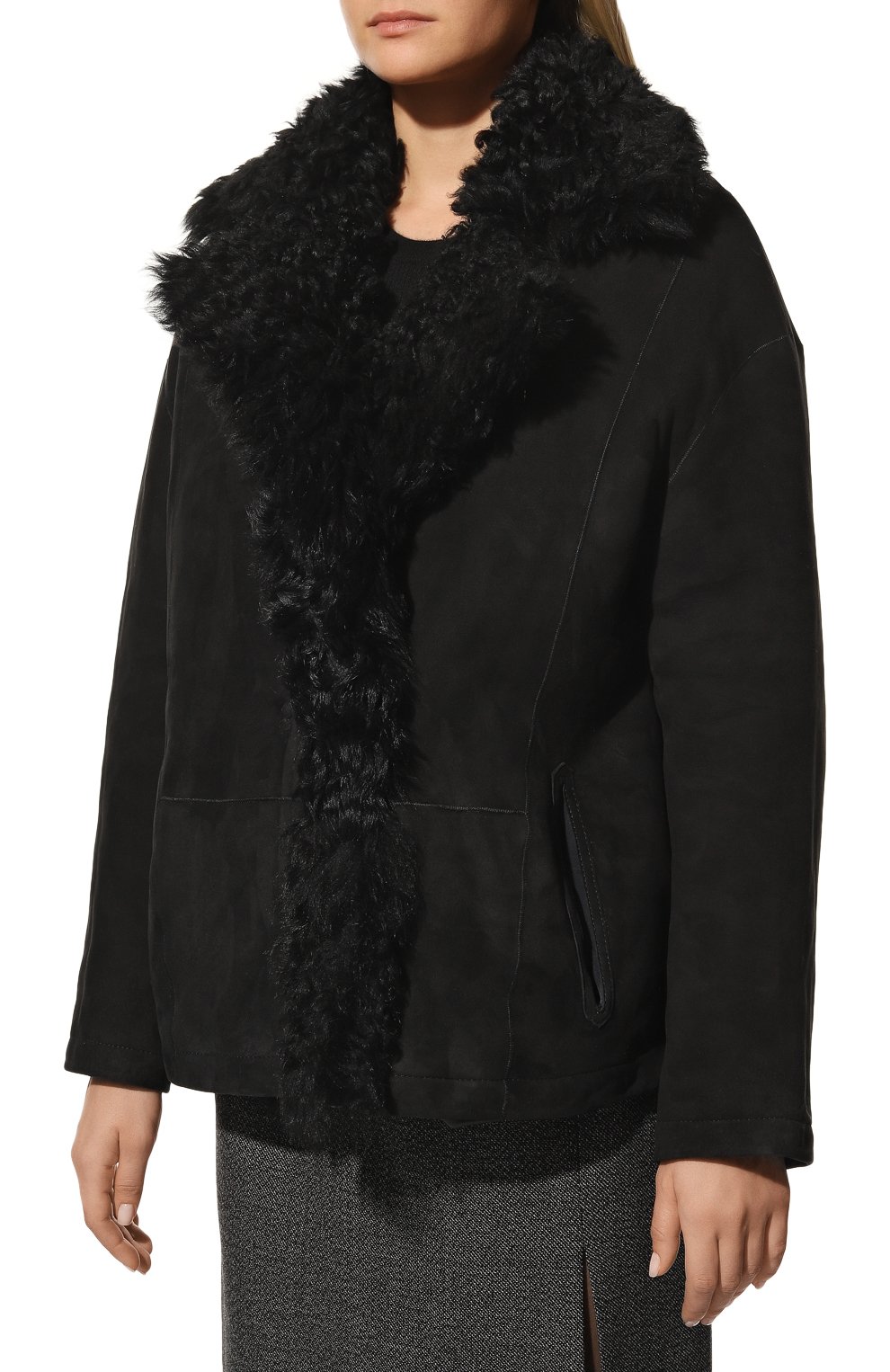 Двусторонняя шуба из овчины MOLLY MOSS, арт. 109, фото 3