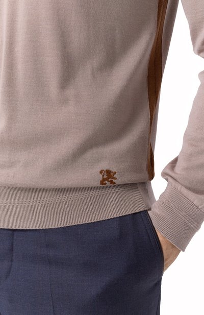 Поло из шерсти и шелка ZILLI, арт. KZP001M0230VLSB00, фото 5