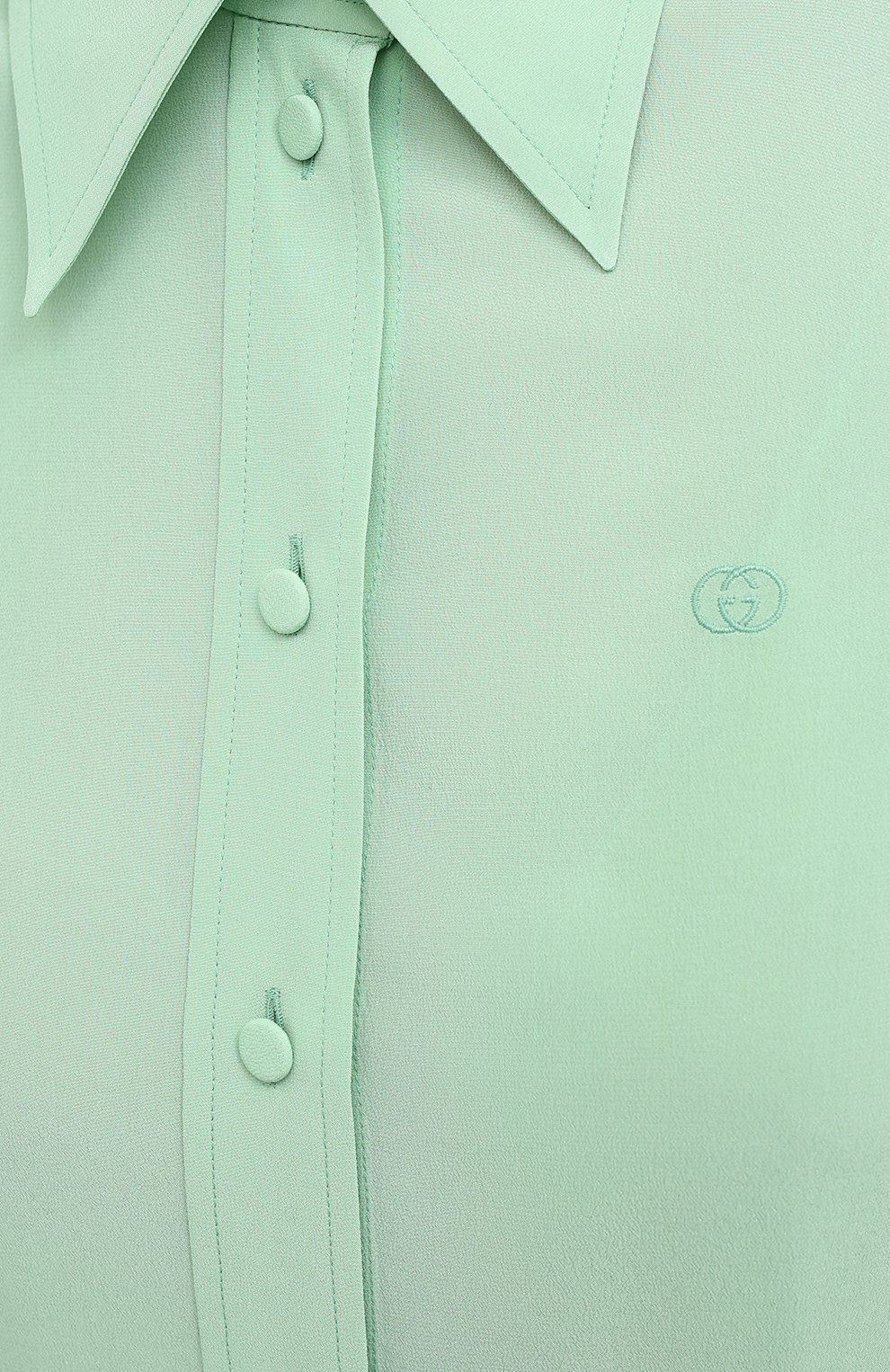 Шелковая рубашка GUCCI, арт. 627407/ZAEWU, фото 5