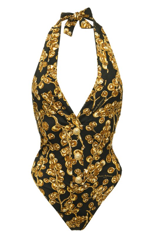 Слитный купальник Balmain BKBUY2230/028 Чёрный BKBUY2230/028