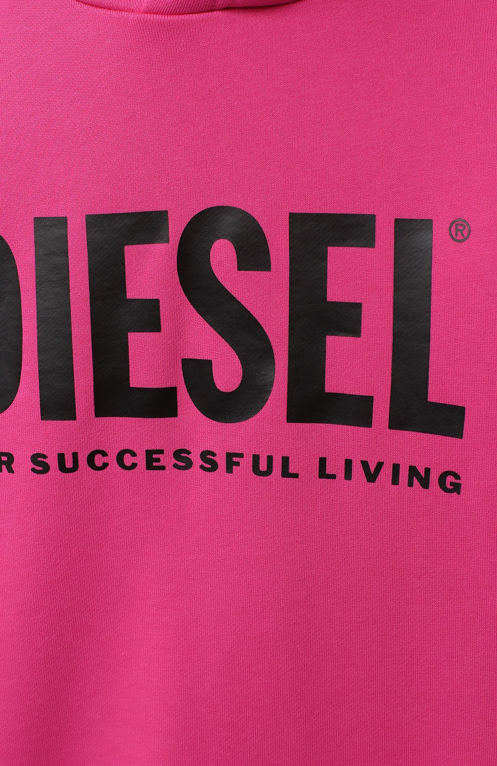 Хлопковое худи DIESEL, арт. J00094-0IAJH, фото 3