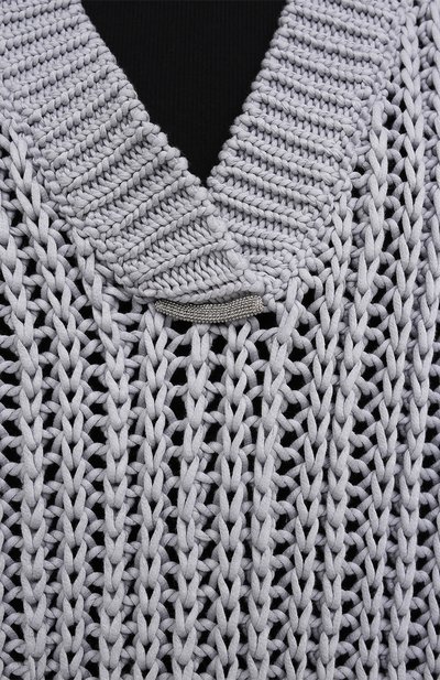 Хлопковый жилет BRUNELLO CUCINELLI, арт. M8E366912, фото 5