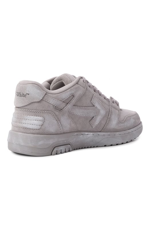 Замшевые кеды Out of Office Off-White 0WIA259F25LEA00B0907 Серый  0WIA259F25LEA00B0907 Фото 5