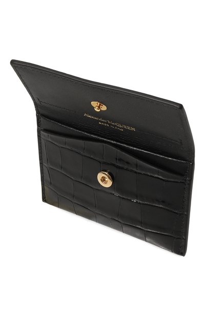 Кожаный футляр для кредитных карт ALEXANDER MCQUEEN, арт. 632039/1JM0G, фото 3