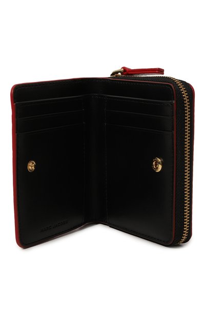Кожаное портмоне MARC JACOBS (THE) красного цвета по цене 20700 руб., арт. 2R3SMP044S10, фото 3 Кожаное портмоне MARC JACOBS (THE), арт. 2R3SMP044S10, фото 3