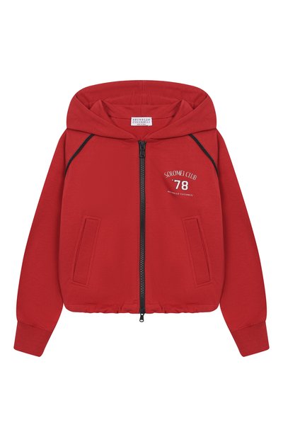 Хлопковая толстовка BRUNELLO CUCINELLI, арт. BH827E857A