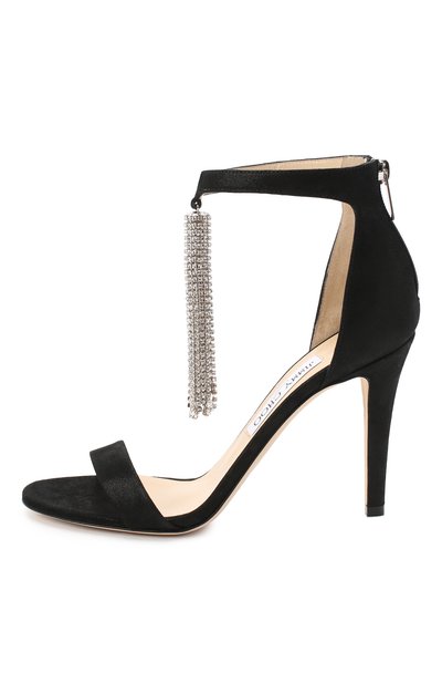 Замшевые босоножки viola 100 JIMMY CHOO, арт. VI0LA 100/XCI, фото 3