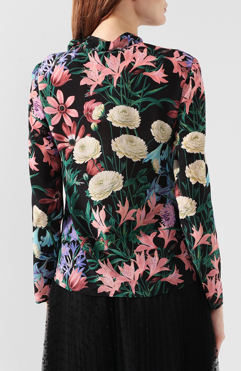 Шелковая блузка REDVALENTINO, арт. SR3ABB90/4QN, фото 4