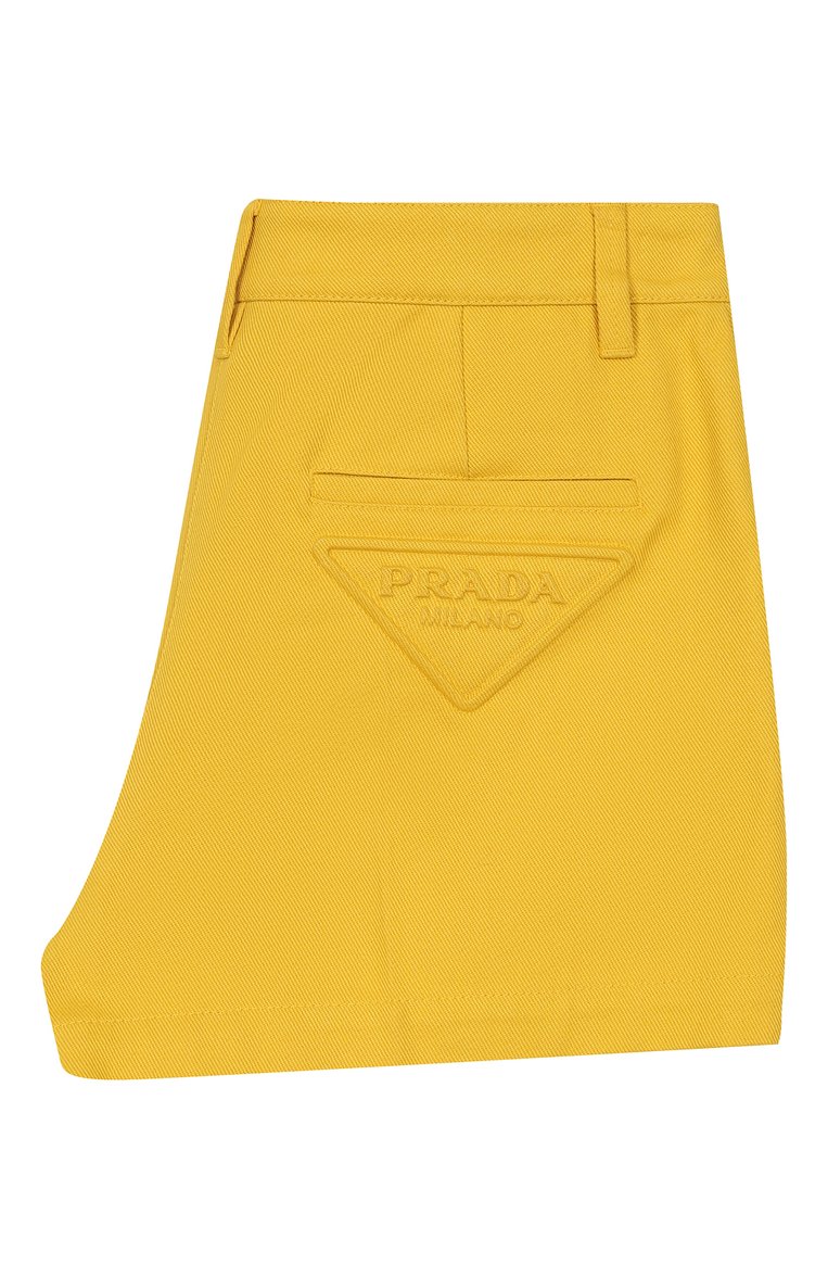 Джинсовые шорты PRADA, арт. P201FC-1ZSY-F0377, фото 3