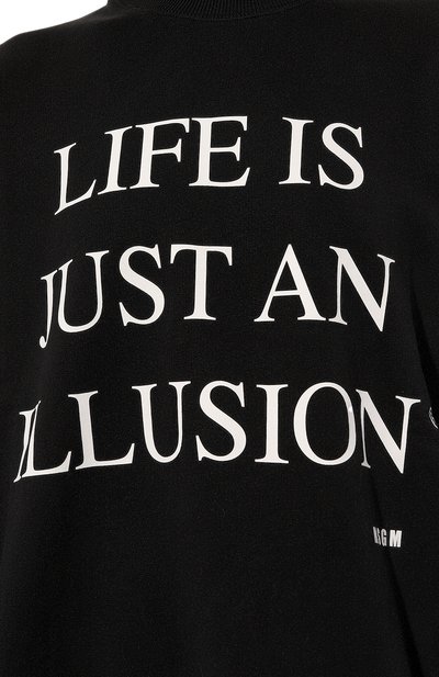 Хлопковый свитшот MSGM, арт. 3542MDM92/237999, фото 5