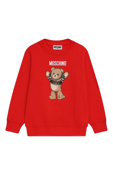 Хлопковый свитшот MOSCHINO, арт. HQF08V/LCA14/4-8