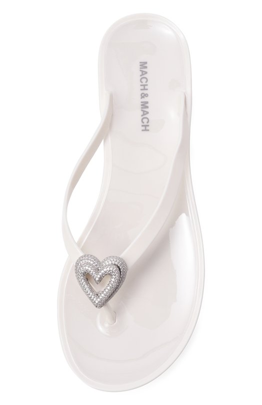 Шлепанцы Mach & Mach SS26S088805GUMWHT Белый  SS26S088805GUMWHT Фото 6