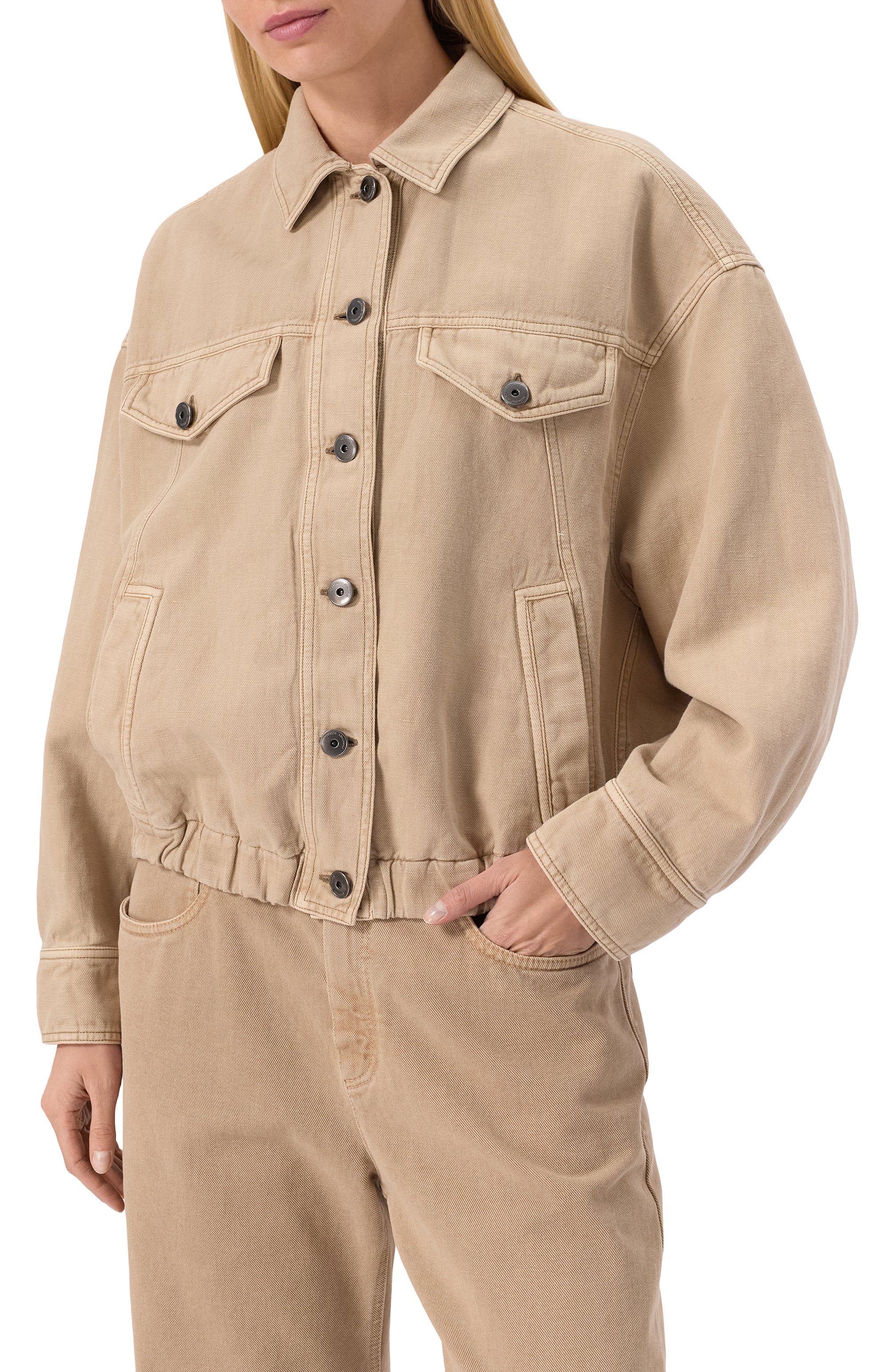 Джинсовая куртка BRUNELLO CUCINELLI, арт. ML996FX716, фото 3