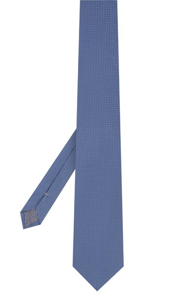 Шелковый галстук ETON синего цвета по цене 10800 руб., арт. A000 32022, фото 2 Шелковый галстук ETON, арт. A000 32022, фото 2