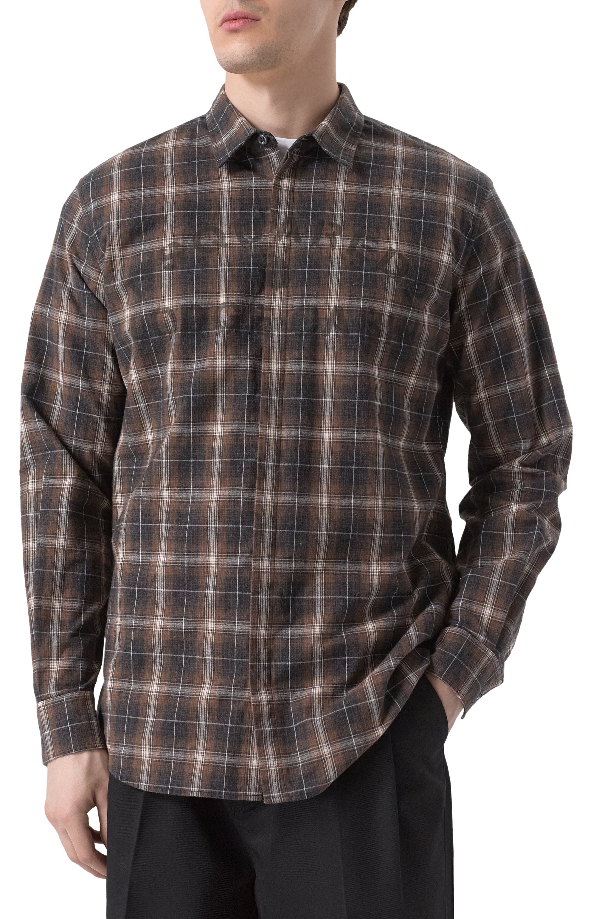 Хлопковая рубашка DSQUARED2, арт. S74DM0918/D35161, фото 3