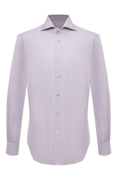 Мужская хлопковая сорочка KITON, арт. UCCH0660706
