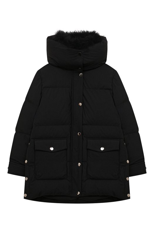 Пуховое пальто Yves Salomon Enfant