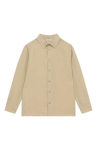 Льняная рубашка DOLCE & GABBANA, арт. L42S70/FU4LH/8-14