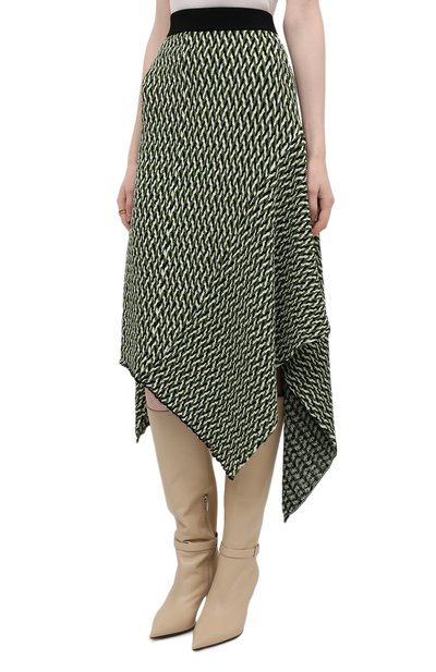 Юбка из вискозы JIL SANDER, арт. JSWT751333-WTY39058, фото 3