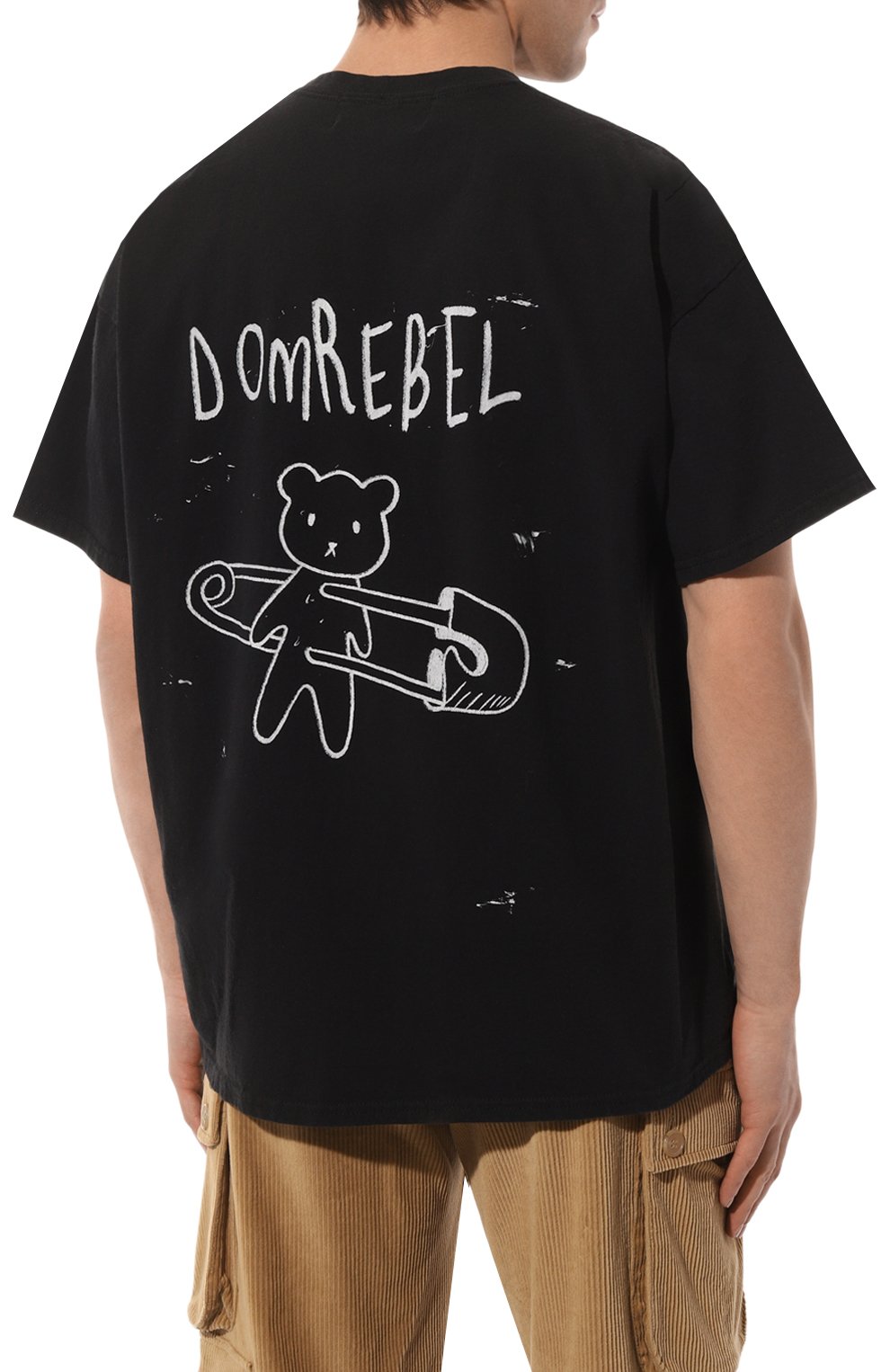 Хлопковая футболка DOMREBEL, арт. VTG T00N 4/T-SHIRT, фото 4
