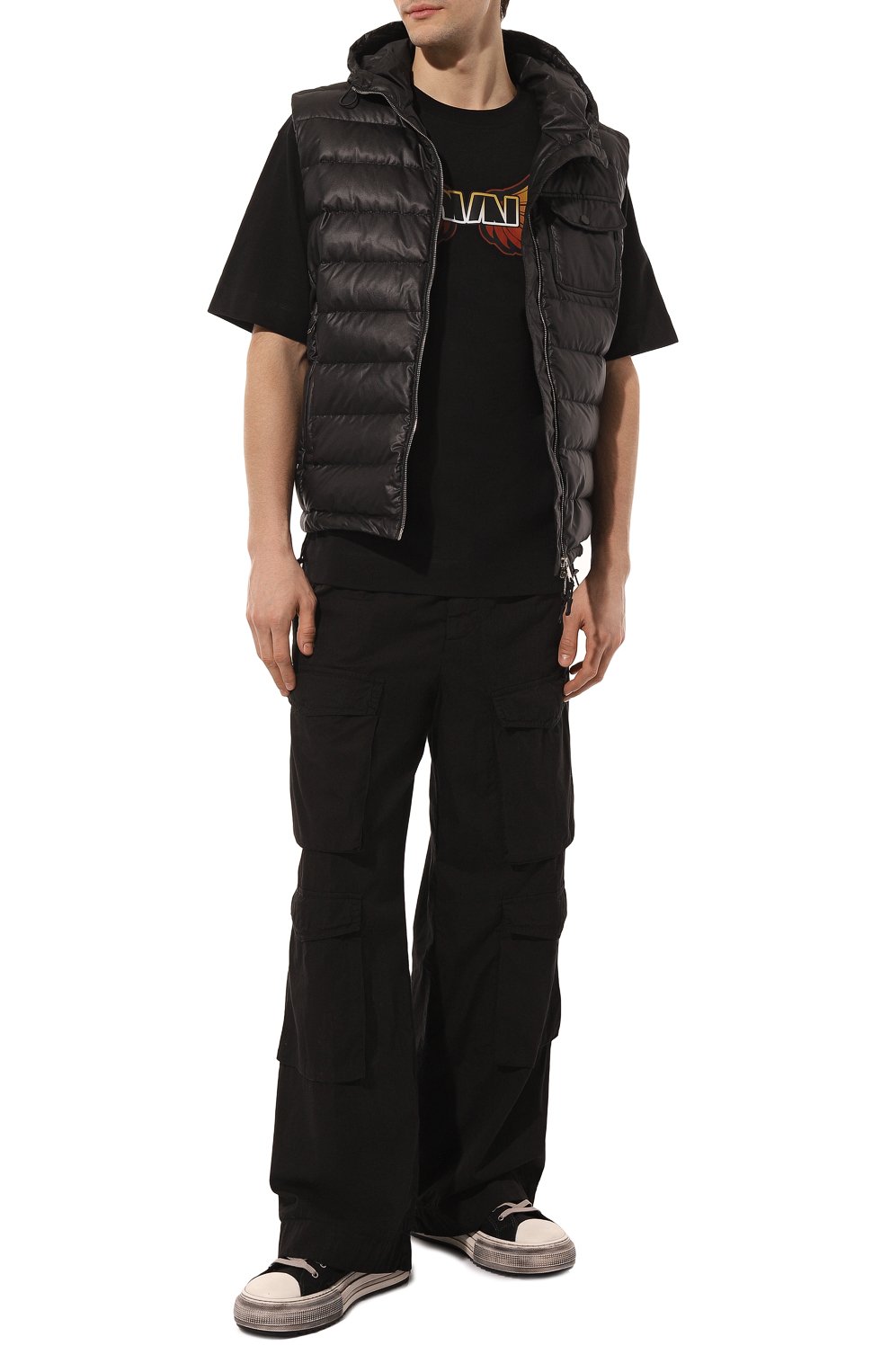 Хлопковые брюки-карго DRIES VAN NOTEN, арт. 231-020924-6323, фото 2